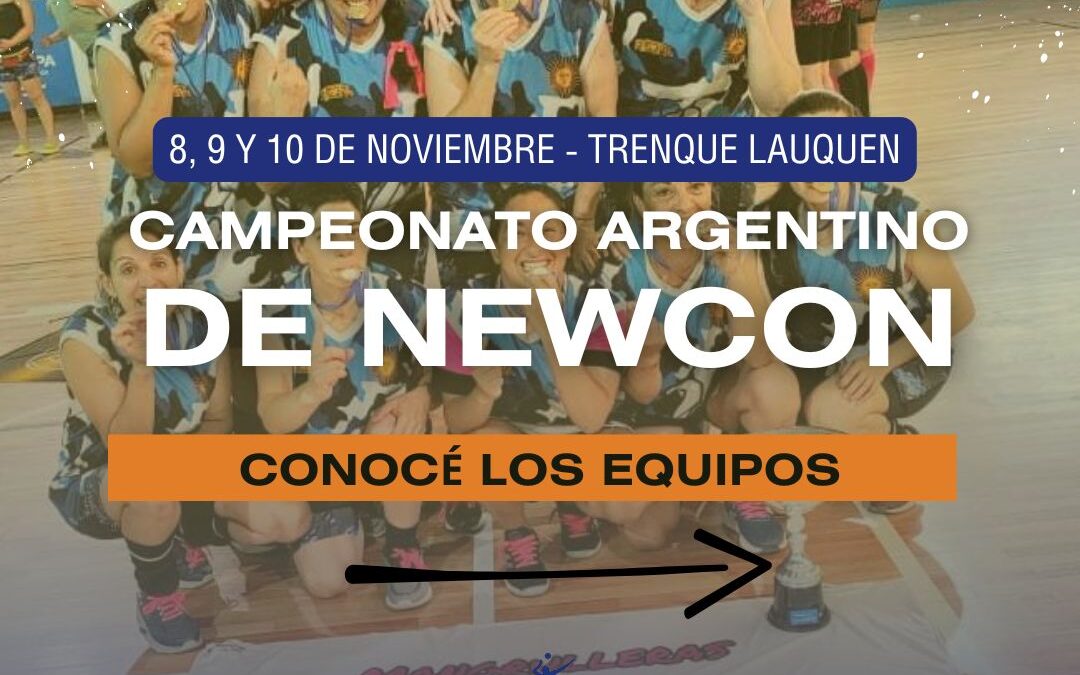 ESTOS SON LOS EQUIPOS QUE VISITARÁN LA CIUDAD DE TRENQUE LAUQUEN PARA EL NACIONAL DE NEWCOM