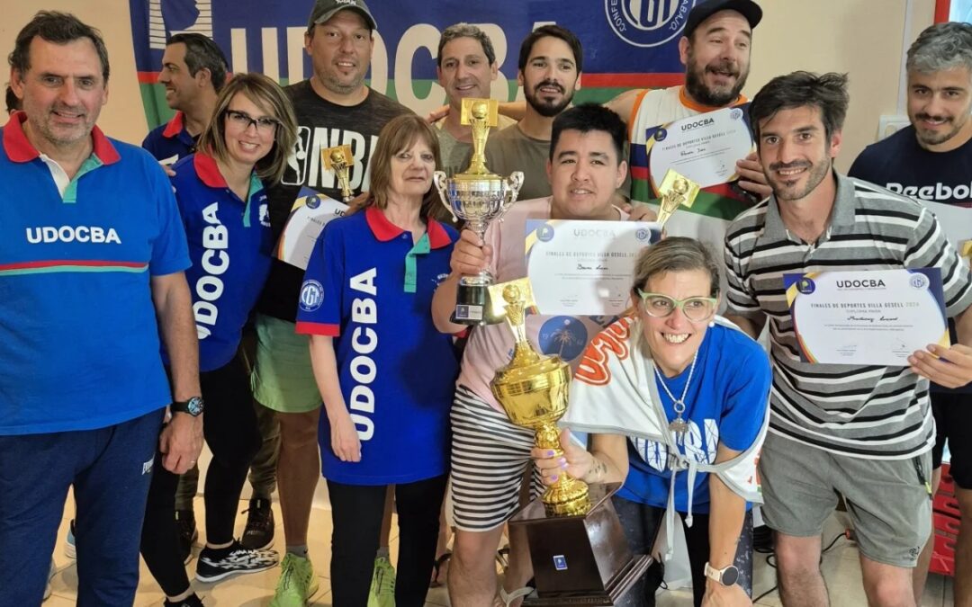Finales de los Torneos Deportivos de la UDOCBA en Villa Gesell – Trenque Lauquen Campeon en Basquet Masculino, Voley Femenino y Futbol Femenino