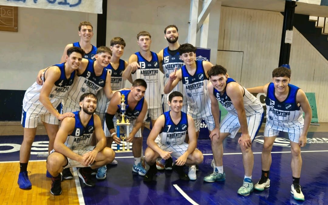 LA COPA DE ORO U21 Y LA DE PLATA U17 FUERON PARA ARGENTINO QUE FESTEJÓ COMO LOCAL. EL SABADO JUEGA COPA DE ORO U15 EN REALICO Y EL MISMO DIA ESTARA EN ENCUENTRO DE MINI BÁSQUET, U13 Y U15 EN BOLÍVAR.