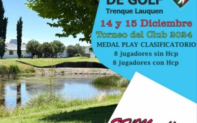Se jugo Clasificación TORNEO DEL CLUB – E.H.MARTINEZ en el Golf local el fin de semana