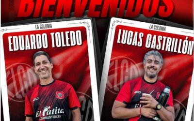 Lucas Castrillon y Eduardo Toledo nuevos tecnicos de Las Guasquitas