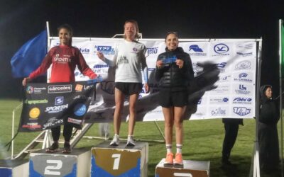 Angelina Reyes gano la 33º EDICION MARATON NOCTURNA CIUDAD DE LAPRIDA. Damian Reyes fue 33° y en su categoria 4°