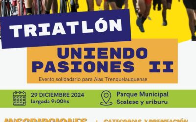 El 29 de Diciembre 2da. Edicion Triatlon Uniendo Pasiones