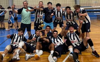 Liga Municipal de Voley Masculino – Atletico Villegas gano la Copa de Plata. Hoy se juegan las otras finales