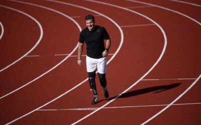 Maratón de Reyes: Pablo Giesenow, un ejemplo de superación y pasión por el deporte. Estara en Trenque, el viernes 10 dará una charla en el Centro Cívico