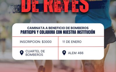 HOY COMIENZA INSCRIPCIÓN EN EL CUARTEL DE BOMBEROS DE NUESTRA CIUDAD para Prueba Solidaria Maratón de Reyes “Camilo Martino”
