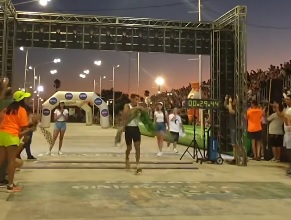 Manuel Corsico y Daiana Ocampo ganaron la 46° Edicion de la Maraton Internacional de Concordia