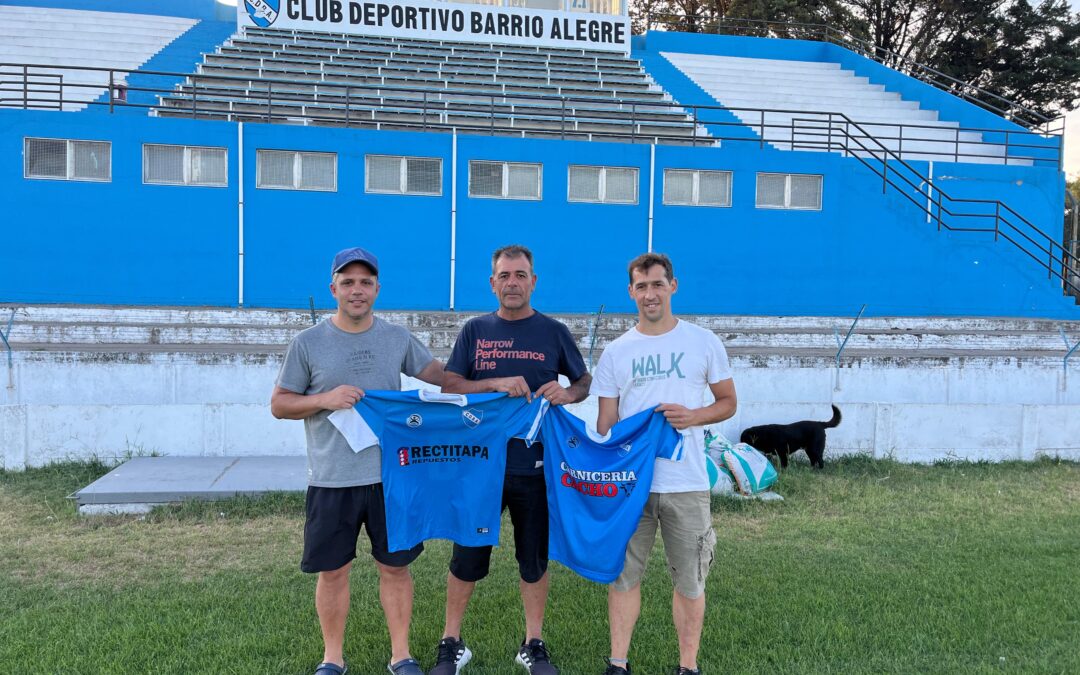 Barrio Alegre con cuerpos tecnicos y fecha de entrenamientos confirmados