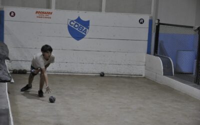 Bochas en Barrio Alegre – Se esta jugando Torneo de Principiantes
