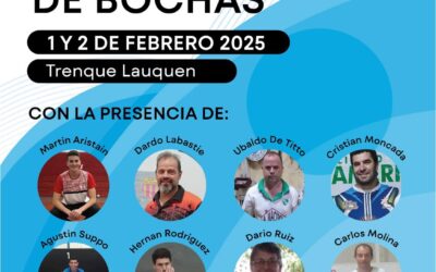 Bochas a nivel Provincial en Barrio Alegre el fin de semana