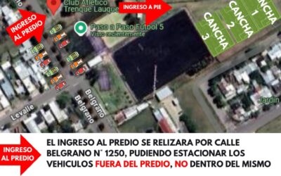 Hoy y mañana, Papi Futbol 5 de Infantiles en Atletico Trenque Lauquen