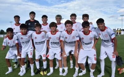 Huracan de Pellegrini jugó Mundialito de Futbol Formativas en la Provincia de Cordoba