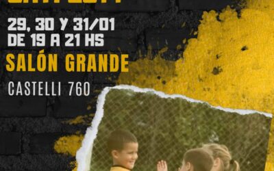 Inscripcion abierta en Monumental para Futbol Infantil