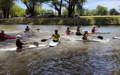 Kayak Polo de Trenque Lauquen participo en Clinica en Olavarria y entrenamiento en Azul