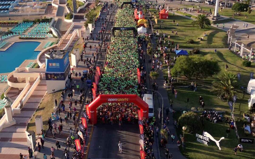 Trenquelauquenses participaron en los 5K del Open Sports Verano en Mar del Plata