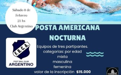 Sabado 8 de Febrero. Posta Americana Nocturna en FBC Argentino