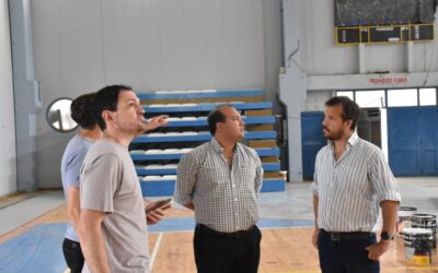 Municipalidad: Avanza el plan de remodelación de edificios y trabajos en el polideportivo municipal «Poroto Abasolo»