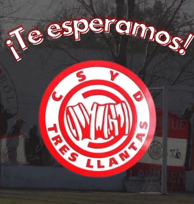Tres Llantas te espera!!!. Te podes incorporar a 4ta Division o el plantel superior