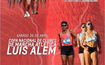 Atletismo: Mar del Plata recibira la Copa Nacional de Marcha el sábado 26 de abril