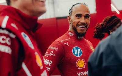 Formula 1: Lewis Hamilton con la Ferrari fue el más rapido en la primera etapa de pruebas de este jueves 27 en Bahrein