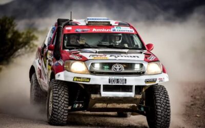 Rally Race South Américan: En el SARRS 2025, la dupla Roberti-Rabasa (Toyota) lideran la clase T2.1 de autos, al llegar al Villicum de San Juan