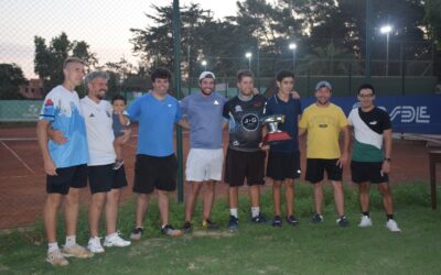 PRIMER DESAFÍO DE TENIS INTERCLUBES FUE PARA BARRIO ALEGRE