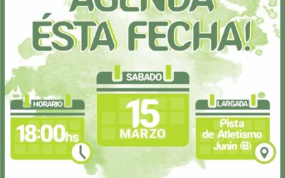 Atletismo: La carrera de la Mujer el  15 de marzo en Junin y agenda otras fechas