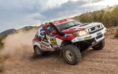 Rally Race: Finalmente fue retraso para la dupla Roberti- Rabasa con Toyota, tras durisima 4ta etapa. Fueron 4tos.