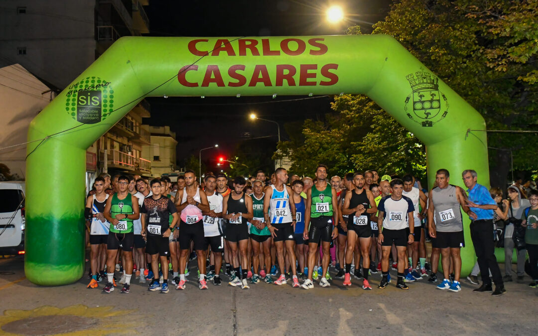 Daniel Jauregui 3° en los 7K en la Maratón Nocturna de Carlos Casares
