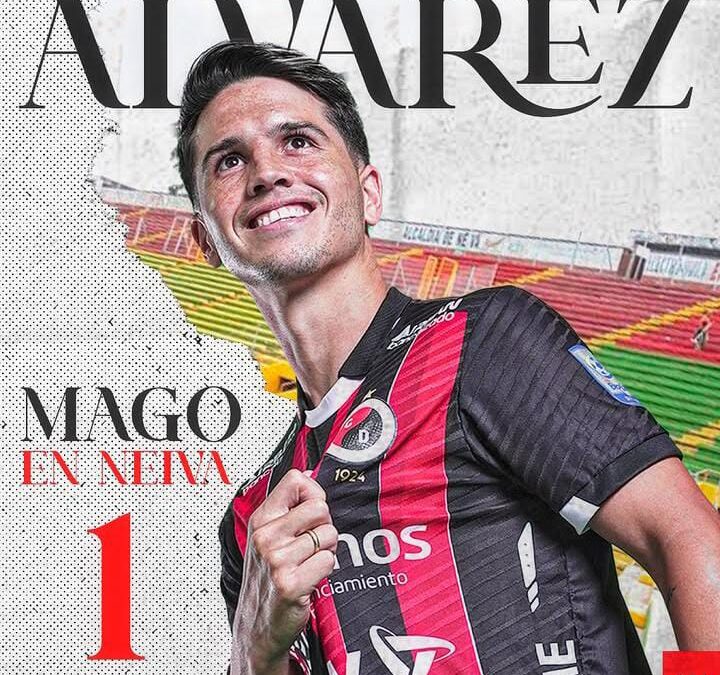 Trenquelauquense Cristian Alvarez elegido figura en Colombia