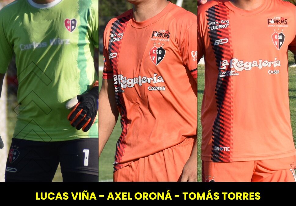 Lucas Viñas y Tomas Torres se incorporaron a Villa del Parque de Casbas
