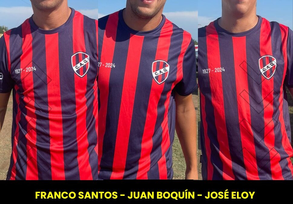 Otros tres jugadores de la Liga Trenquelauquense a Atletico Quenuma