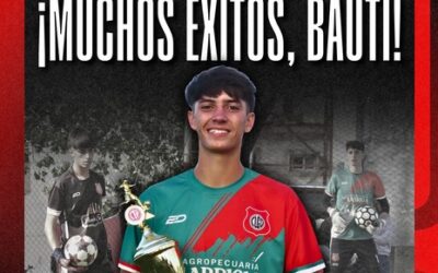 Bautista Rosales, seleccionado para jugar en Estudiantes de La Plata