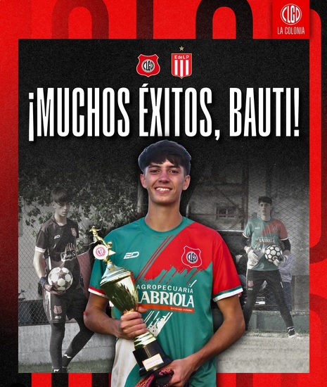 Bautista Rosales, seleccionado para jugar en Estudiantes de La Plata