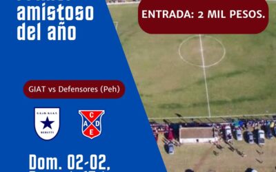 Mañana, domingo, en Beruti se juega el primer amistoso con vistas al Oficial 2025