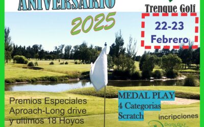 Este fin de semana se juega laXXIII edición del TORNEO ANIVERSARIO de la cancha de golf de Trenque Lauquen Polo Club.