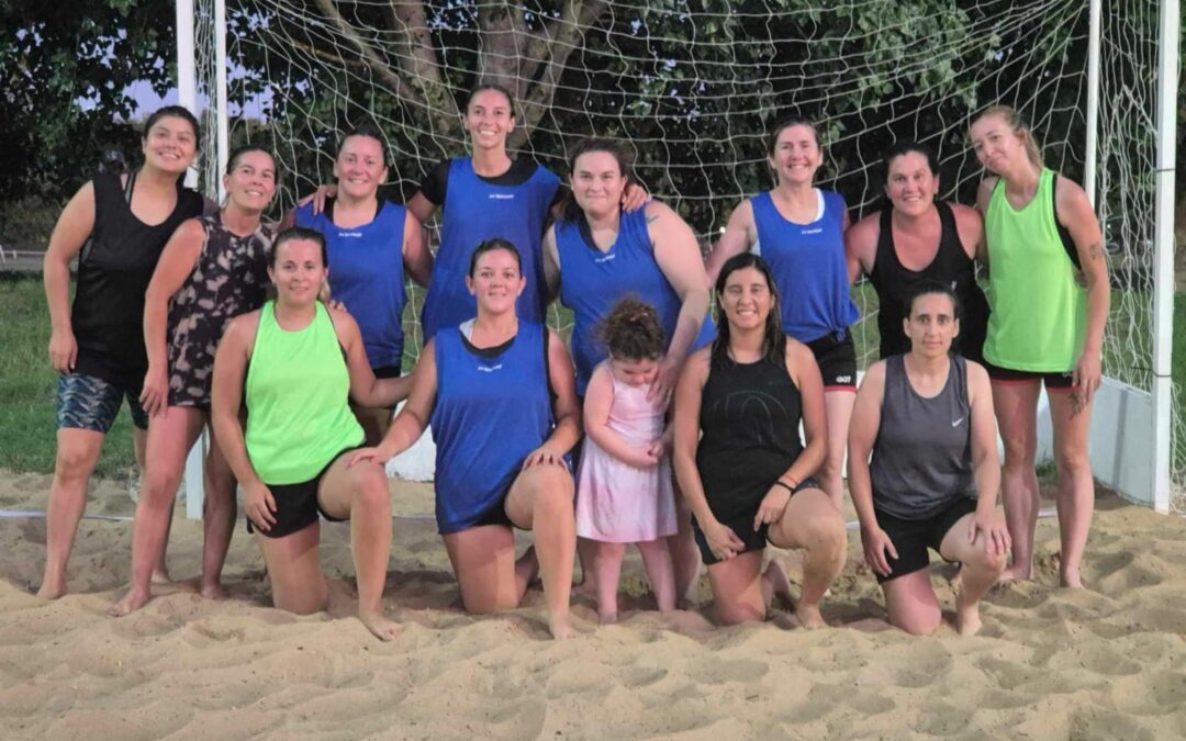 OLIMPÍADAS DE VERANO: SE DISPUTÓ LA 2º FECHA DEL TORNEO DE HANDBALL BEACH