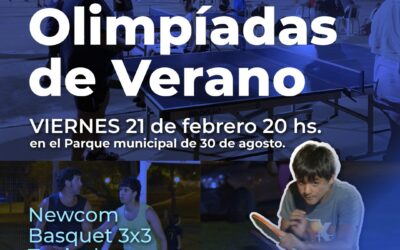 Gran cierre de las Olimpiadas de Verano este viernes en el Parque Municipal de 30 de Agosto