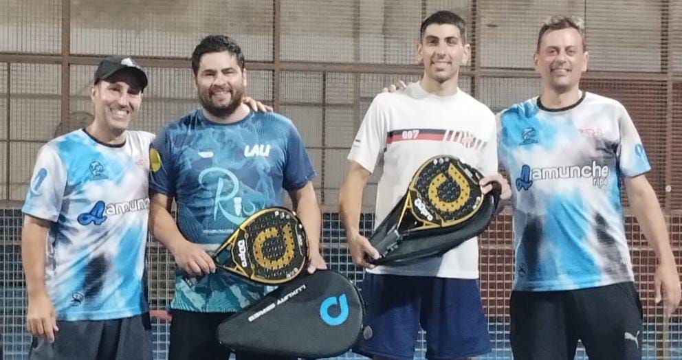 Padel – Cristian Nolasco y Raúl Herrera se consagraron en 6ta. Categoría de APOB