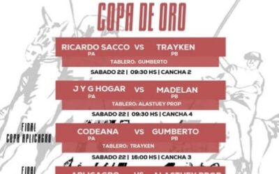Hoy, sabado, se juegan las finales de la Copa de Oro de Polo en Trenque Lauquen