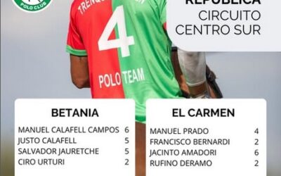 Dos equipos se enfrentarán para jugar por Trenque Lauquen en la Copa Republica de Polo