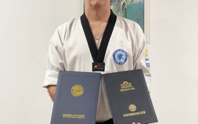 Orgullo GTM Sport: Claudio Aranda reconocido en Corea por su trayectoria en Taekwondo
