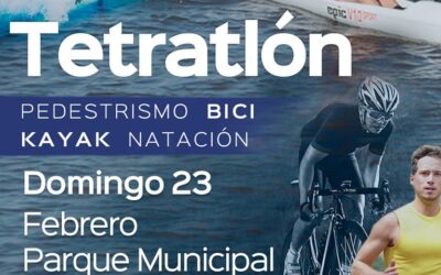 TETRATLÓN en el Parque Municipal de General Villegas el domingo 23