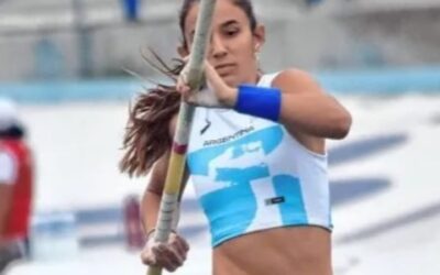 Atletismo: La santafesina Luciana Gómez Iriondo batió el record nacional sub 23 en salto con garrocha