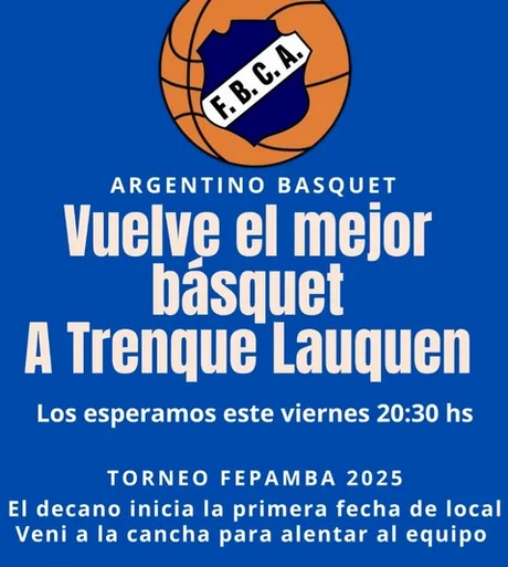Comienza Provincial Pampeano de Basquet