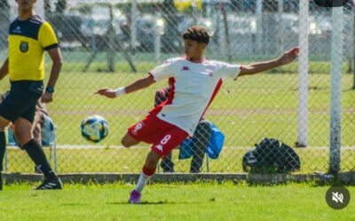 Pellegrinense Elias Bernal debuto en Huracan de Parque Patricios
