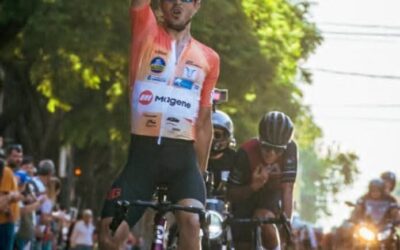 CICLISMO: El pampeano Fabián Barrientos gano la cuarta etapa de la Doble Bragado 2025 en Pergamino