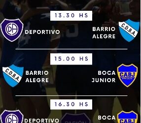 Triangular de Futbol Femenino en Pehuajo con participacion de Barrio Alegre