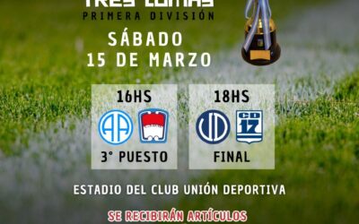 Se define la Copa Aniversario Tres Lomas