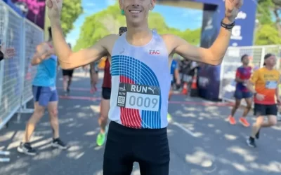 Atletismo: Juan Dutari logro doblete de victorias en el torneo Provincial cordobes de pista y campo